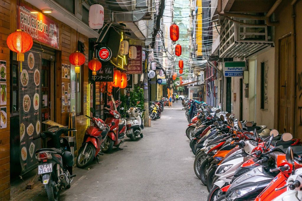 Le Thanh Ton Street - Ho Chi Minh City's Japanese business district, ideal serviced office location