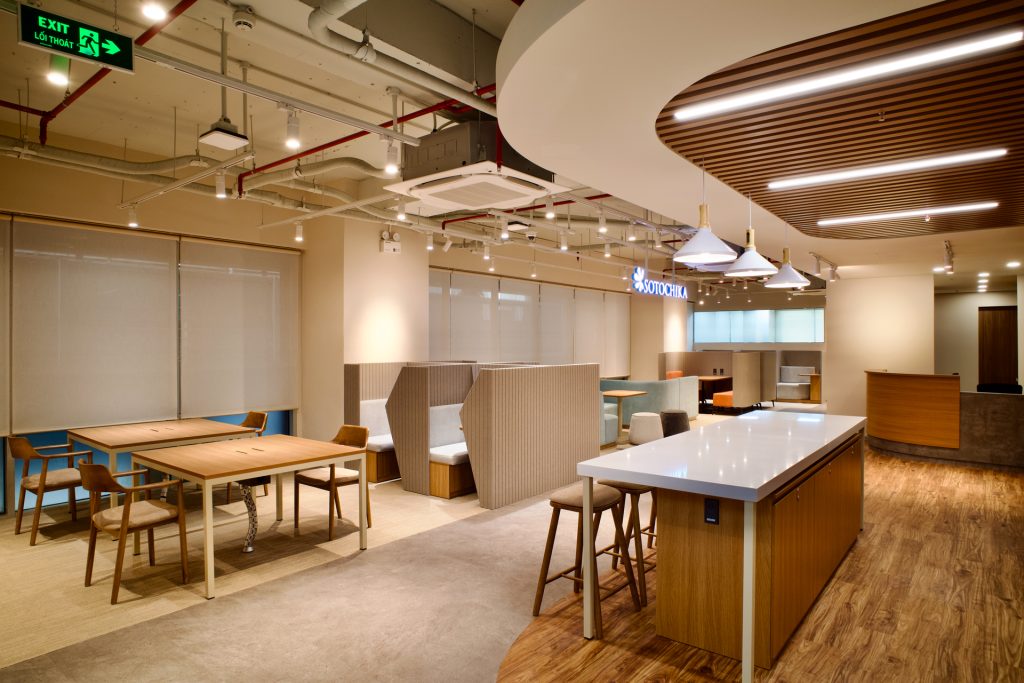 Fully equipped private meeting room inside a premium District 1 serviced office